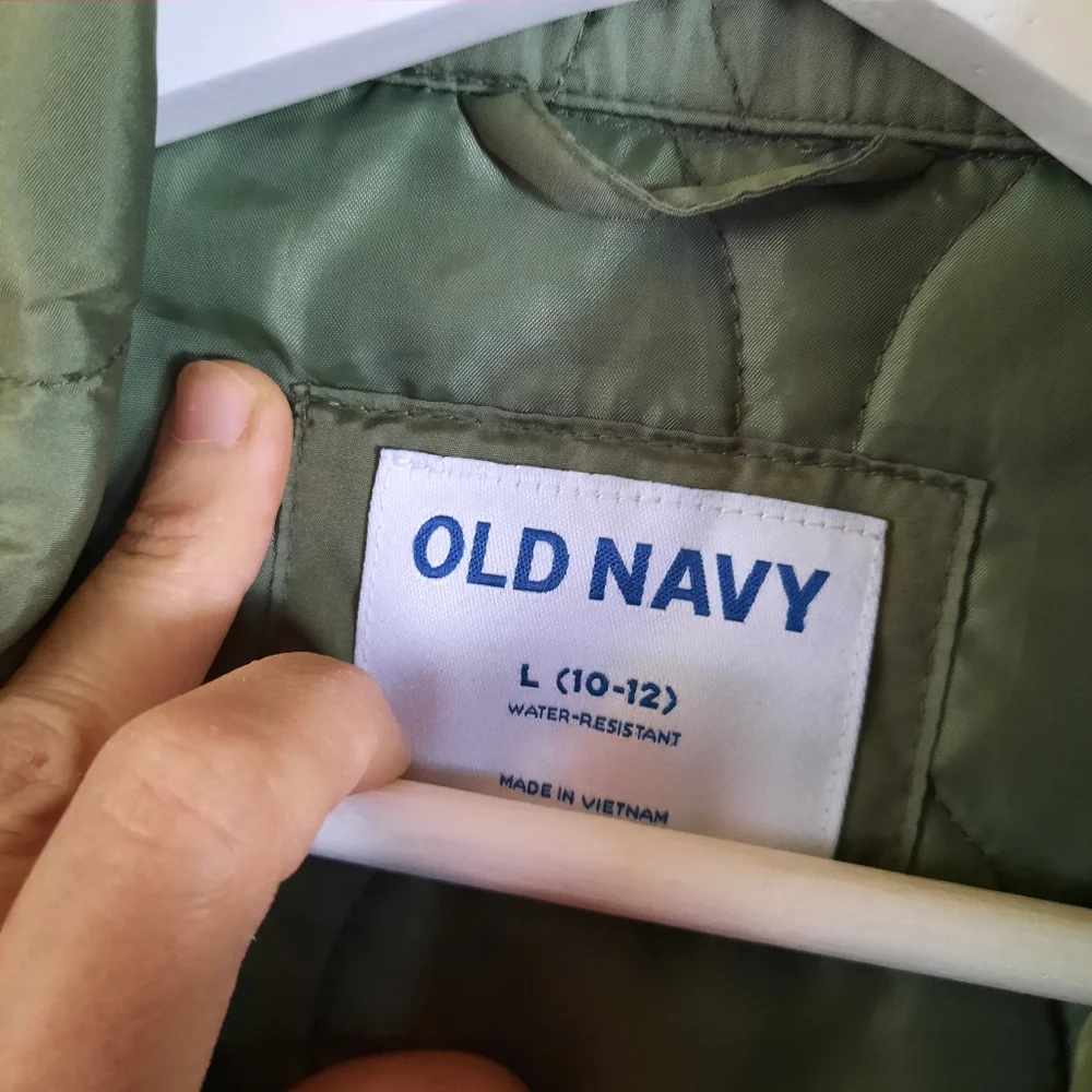 Lightweight Water Resistant Army Green Quilted Puffer Jacket Olive